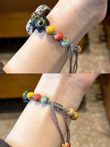 สายนาฬิกา appleWatch ระดับผู้ชายน้องม้าขาวน่ารักฤดูร้อน 2023 ใหม่ของหยีผูกเชือกม่าลายจวนเลขาต้าเชือกเชิ้ตลักษณะเล็กกว้าน