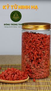 Kỷ tử Ninh hạ trồng hữu cơ 100gram hạt to ngọt và thơm dùng với đông trùng hạ thảo trà dưỡng nhan