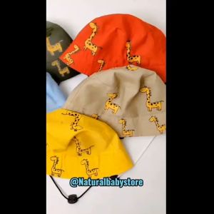 Topi Bucket Anak Bordir Jerapah Good Lucky