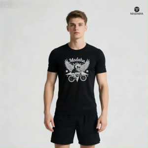 Madaha Kaos Baju Dry fit Jersey Olahraga BMX Ghost Street