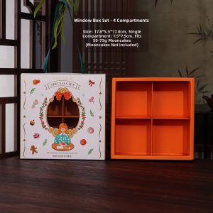 DOLO DAKING | Window Design Mooncake Gift Box