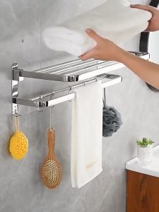 Local 24H Delivery in Manila: Shelving Bathroom Towel Rack & 304 Stainless Steel Towel Rack