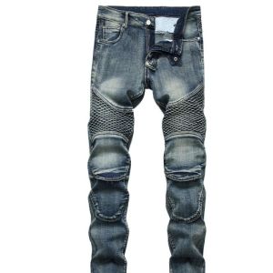 Quần Jeans Denim Co Giãn Ôm Vừa Vặn Cho Nam Quần Dài Thường Ngày Co Giãn Cao Cấp Thời Trang Mùa Xuân Thường Ngày