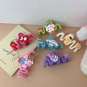Jepit Rambut Karakter Kartun & Aksesori Rambut Mini Lucu