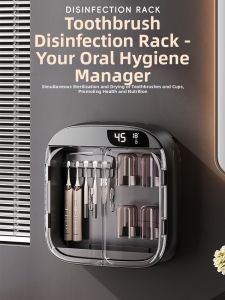 BOENIN | Ultraviolet Sterilizing Drying Toothbrush Holder No Drilling
