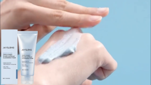 【Ready Stock】JAYSUING Zero Pores Cleansing Foam 114g – Deep Pore Cleanser with Salicylic Acid & AHA Gentle Exfoliating Face Wash for Blemish-Prone Skin