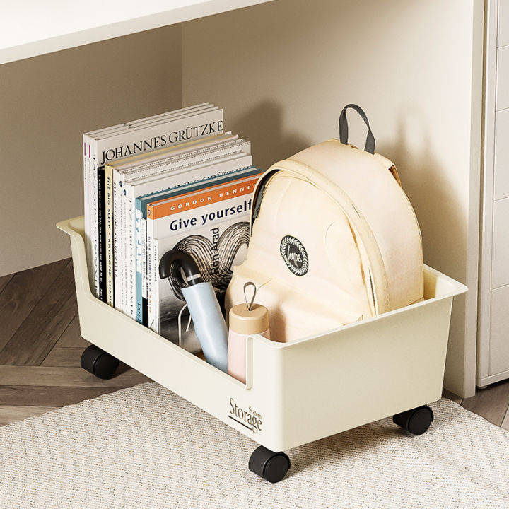 School Bag Rack Movable Tray Desk Lower Bag Handy Gadget Study Table