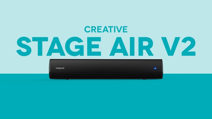 CREATIVE SPEAKER Stage Air V2 ลำโพงบูลทูธซาวด์บาร์พกพาได้