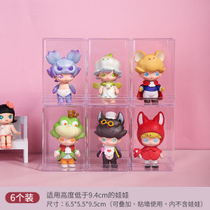 Blind Box Storage Display Stand Single Hand-Made Corner Shelf Acrylic Transparent and Dustproof Pop Mart Display Box