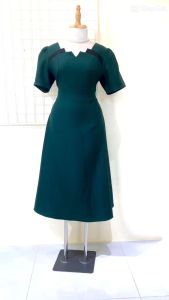 Đầm Trung Niên Sang Trọng Bigsize Đi Làm Đi Tiệc Trang Nhã Thanh Lịch Quý Phái Sang Chảnh tm858