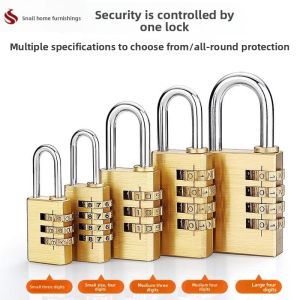 FEIZHUXIANSEN | Stainless Steel 4-Digit Password Padlock