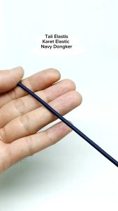 Tali Karet Bulat Meteran: Tali Elastis Polos 2.5mm