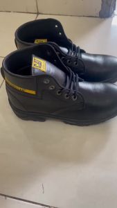 Sepatu Safety Boots Pria Ujung Besi Proyek & Touring Ujung Besi