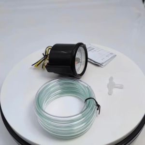 RYSJM | Đồng Hồ Đo Áp Suất Tăng Áp Kỹ Thuật Số 52mm Cho Ô Tô - Phạm Vi -30~30 PSI Với Đèn LED Xanh Đồng Hồ Đo Áp Suất Turbo Phụ Kiện Ô Tô