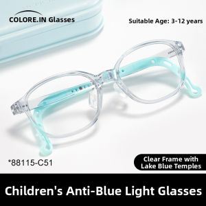 Colore.in | Anti-Blue Light Kids Myopia Sports Non-slip Lightweight Glasses