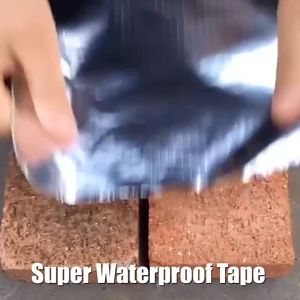 Lakban Anti Bocor Lem Aluminium Foil Butyl & Super Waterproof Tape