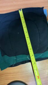 ผ้าเย็บวน10*10นิ้ว คละสีและสีขาว (25บ./กก)