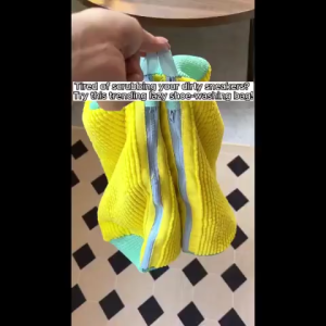 Shoe Washing Bag Efficient Cleaning Shoes Laundry Net Easily Remove Dirt For Washing Machine