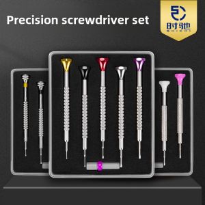 Steel Hex Wrench Set Watch Repair Screwdriver Kit Phillips And Flat Head Screwdrivers for Eyeglasses And Clocks Tools