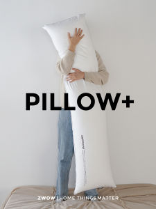 ขนาดคู่ ผ้าฝ้าย หมอนคู่รักโซฟาเบดพนักพิงศีรษะปลอกหมอนผ้านวมยาวพิเศษรวมสี่เหลี่ยม ขนเป็ด ไส้ทางเลือก