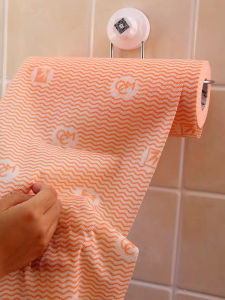 Thickened Kitchen Dishcloth Disposable Lazy Person Wipe Dry Wet Dual Purpose Household Special Use Dish Towel Non-stick Oil Towel Paper