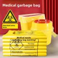 Medical Waste Plastic Bags Yellow Large Size for Hospitals And Clinics Garbage Bags Medical And Health Care Waste Disposal. 