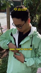 Jas Hujan Acold Raintol Kanguru Pria dan Wanita Dewasa