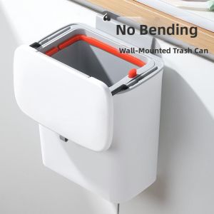 OUSHIDUN | Wall Mounted Japanese Style Multipurpose Trash Can