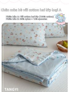 Tang Yi | Chăn Mùa Hè Đẹp Thiết Kế Bông Hai Lớp Voan