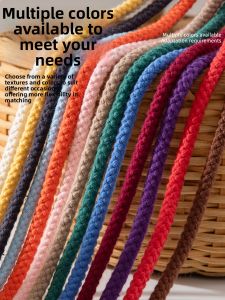 Multicolor Cotton Ropes for DIY Handicrafts