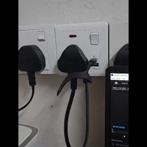 13A Socket Neon Indicator With USB Charger Type C And A Charging