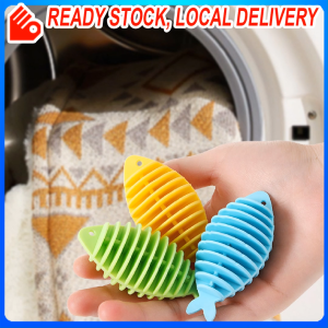 Fish Shape Washing Machine Laundry Ball Reusable Lint & Hair Remover Clothes Fur Catcher Cleaning Filter