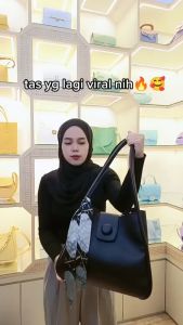 TAS SHOULDER BAG WANITA FLORIDA GEMPITA (+TWILLY/SYAL) NEW 2024 TANPA SYAL