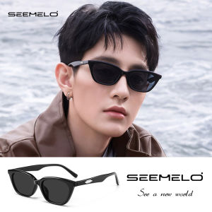 SEEMELO แว่นตากันแดด GM ย้อนยุคสำหรับทุกเพศแว่นตากันแดดแฟชั่นกรอบแคบแว่นกันแดดป้องกัน UV400แว่นตาโพลาไรซ์ตาแว่นตานิรภัยแว่นตากันแดดสำหรับผู้ชายและผู้หญิง