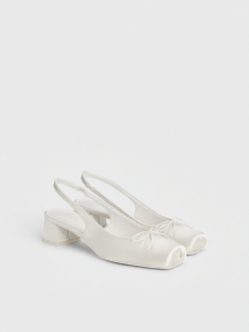 Charles & Keith | Ballet-Style Sandals With Bow