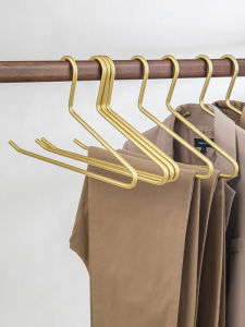 Aluminum Alloy Duck Shape Pants Hanger Clothes Drying Rack Seamless Pants Clip Wardrobe Storage Organizer by WOORIM