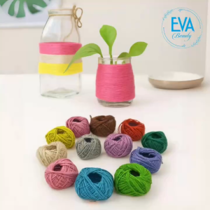 Dây Bố Màu Sắc 20 Mét - Dây Thừng Gai Tự Nhiên Cho Handmade & Trang Trí