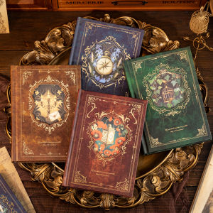 Yuxian | Vintage Aesthetic Magical Book Design Kraft Paper Notebook