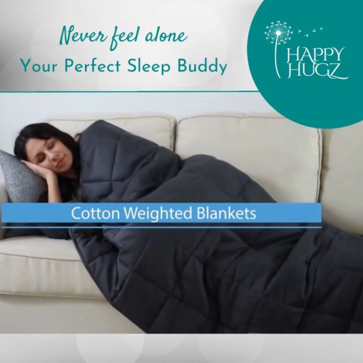 Happy Hugz Premium Weighted Blanket Queen 60