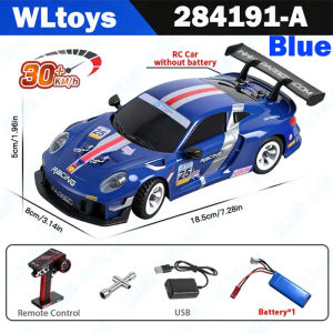 WLtoys | WLtoys 284191 284019-A Upgraded Gyro 1/28 RC Drifting Car 4WD High Speed Radio Control Model 2.4G Drift Racing Vehicle Mini Gift