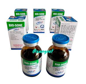 Bio Sone 20ml - Tiêu Chảy Thương Hàn Tụ Huyết Trùng Sốt Bỏ Ăn Co Giật 20ML
