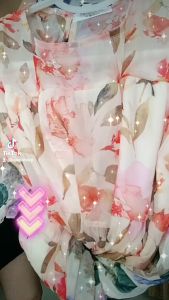 VÁY BẦU DỰ TIỆC CÔNG SỞ ĐẸP-ĐẦM BẦU HOA CẨM TÚ CẦU BABYDOLL XINH XẮN VẢI VOAN 2 LỚP MỀM MÁT