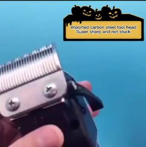 Original Kemei Pisau Cukur Lipat Hair Clipper Mesin Cukur Rambut Pemangkas Rambut