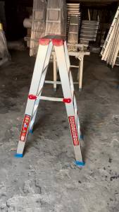 MOLORE | Simple Style Reinforced Folding Aluminum Household Step Ladder