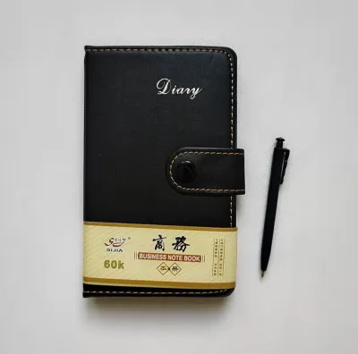Buku Agenda Catatan Kerja Kancing 48k 60k Note Book Diary
