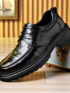 Spring and Autumn New Design Luxurious Business Formal Mens Shoes Thick Soles