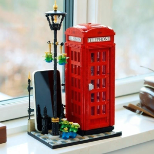 Creative Assemble Intellectual Educational Toys London Red Telephone Booth Street Scene