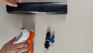 【COD + Local Seller】50Pcs Drip Valve Drip Tape 16mm Drip Irrigation Connector Coupling/ Coupling Drip Irrigation Connector /Coupling With On-Off Switch Ball Valve Drip Tape