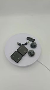 kebidumei | Micro Không Dây 3 Trong 1 KEBIDUMEI Mini Khử Tiếng Ồn Cho iPhone/Android Vlog Phỏng Vấn Bộ Micro Động Đa Hướng