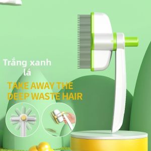 7o | Công Cụ Chải Lông Mèo Có Răng Nhỏ Có Thể Xoay